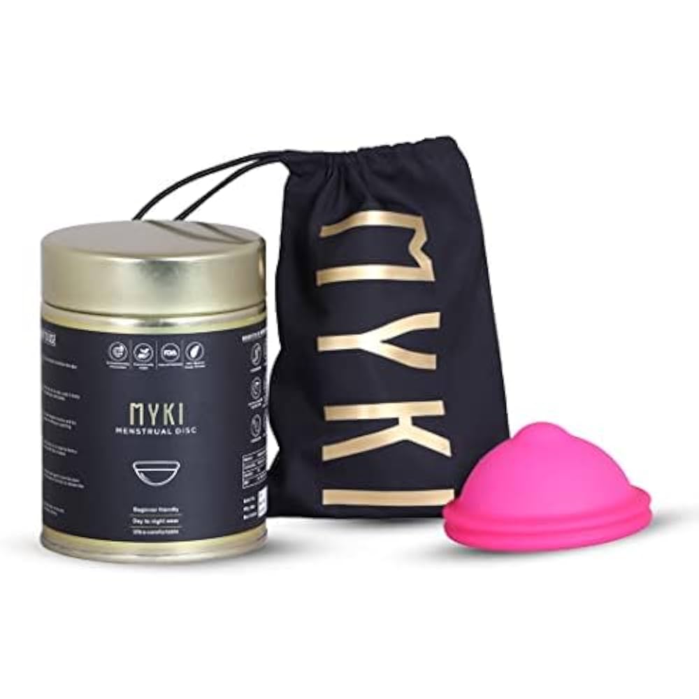 MYKI Medium Reusable Menstrual Disc  (Pack Of 1)