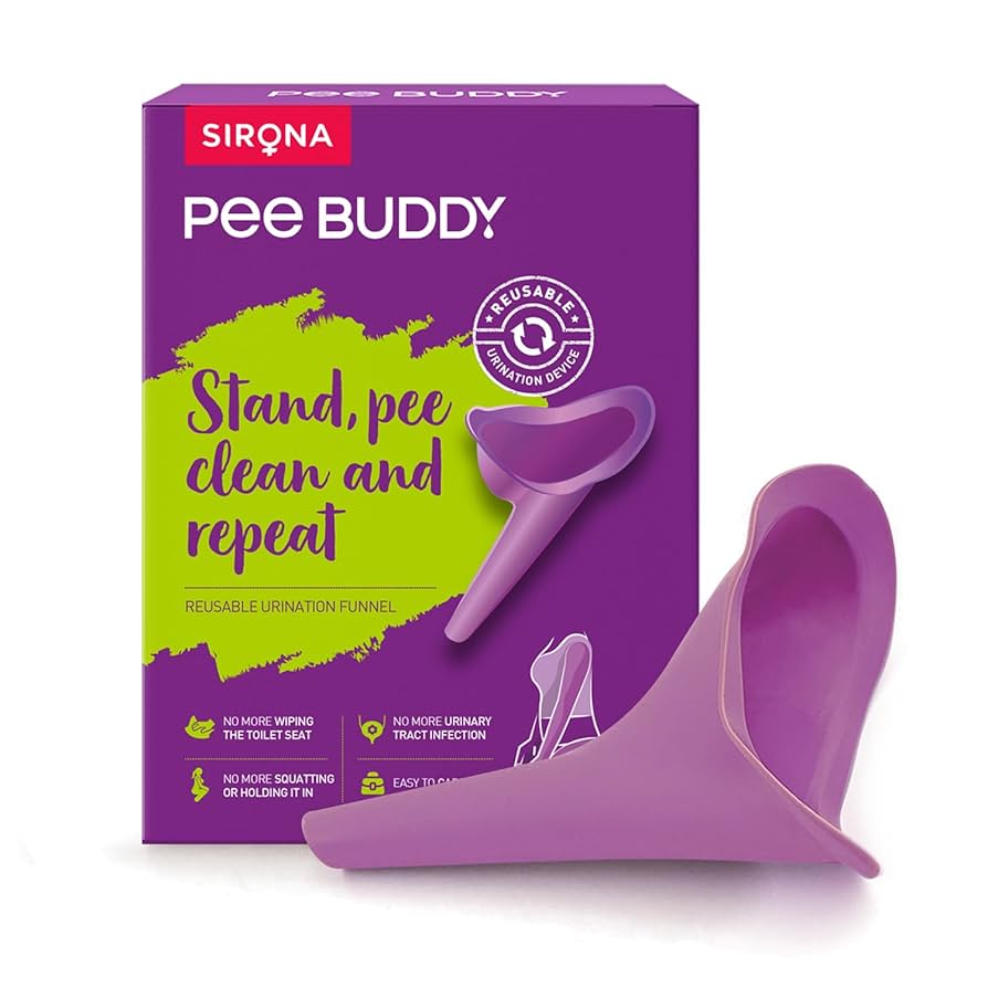 PeeBuddy -Reusable Female Urination Device  (Purple, Pack Of 1)