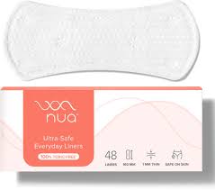 Nua Super Thin (190mm) Soft Comfortable Top Layer Pantyliner  (Pack Of 40)