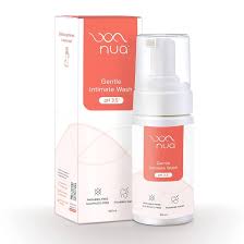 Nua Foaming Intimate Wash Enriched With Aloe Vera And Lactic Acid, 100ml