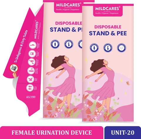 Gynocup Disposable Stand & Pee Female Urination Device (20 Funnels)