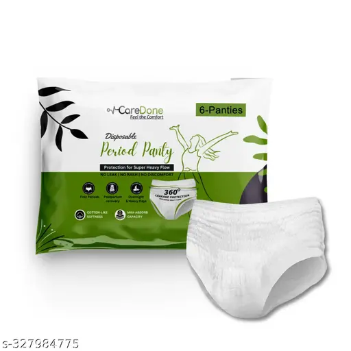 Women Periods White Panty