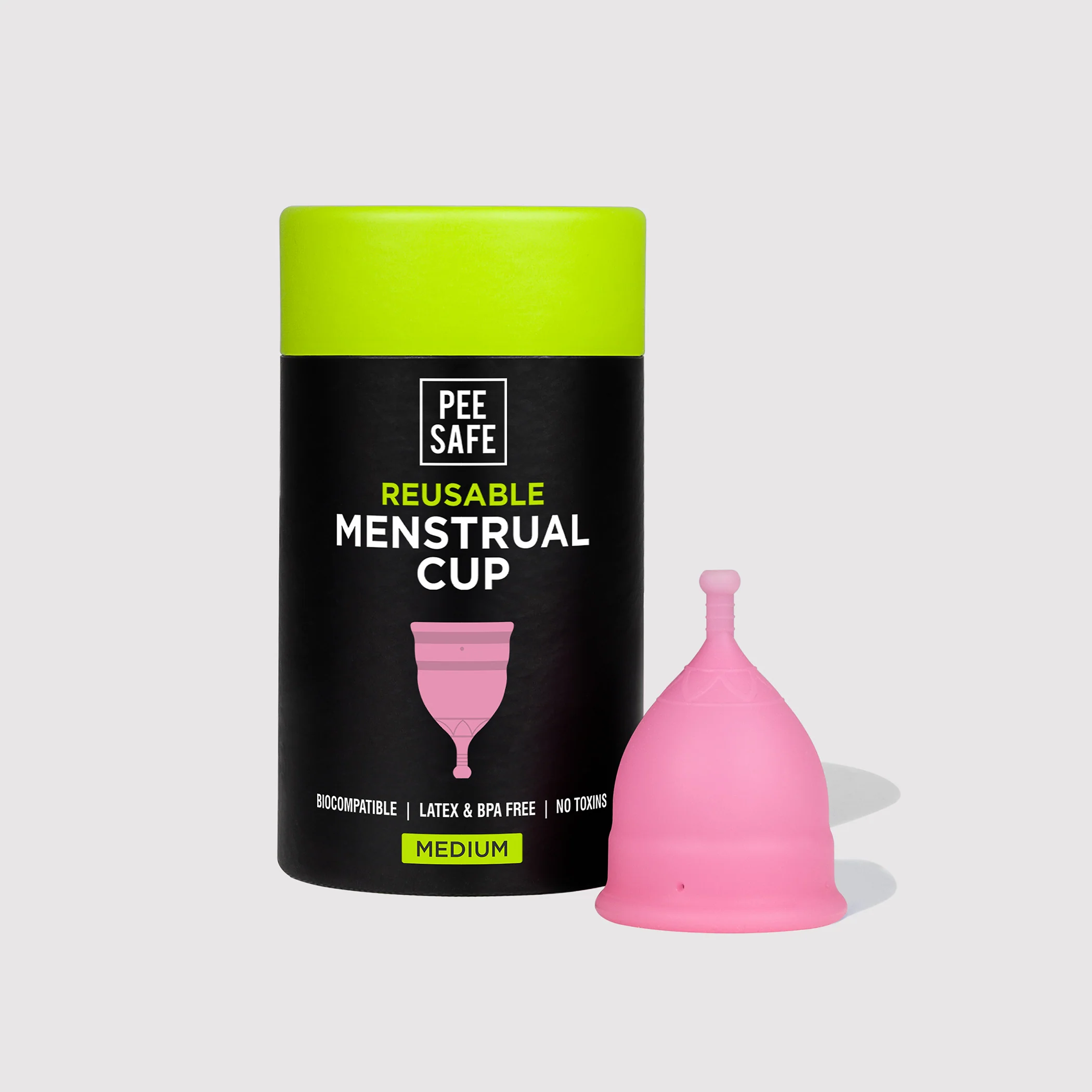 Pee Safe Menstrual Cup + Sterilizer